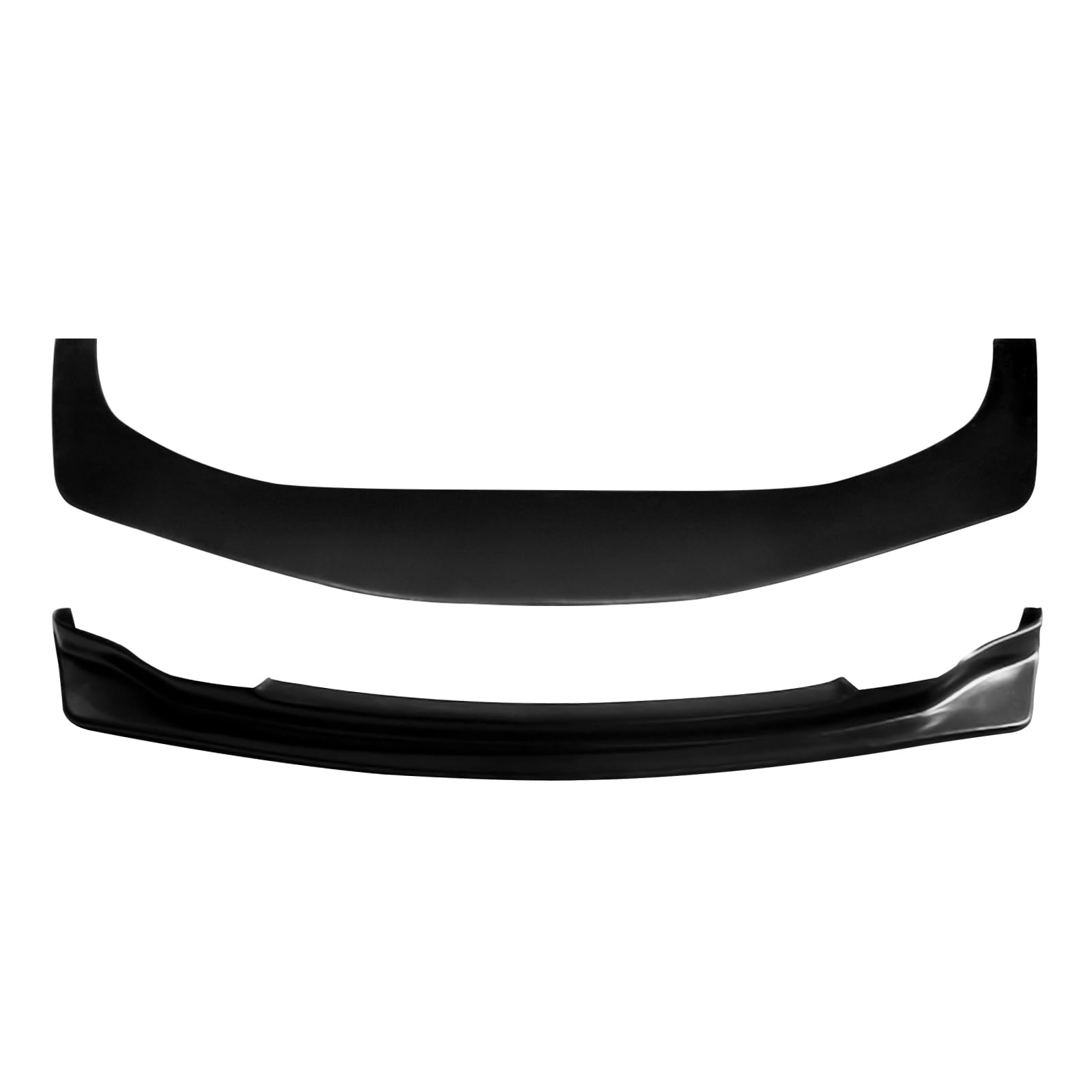 Amazon.com: IKON MOTORSPORTS Front Bumper Lip + Matching Splitter